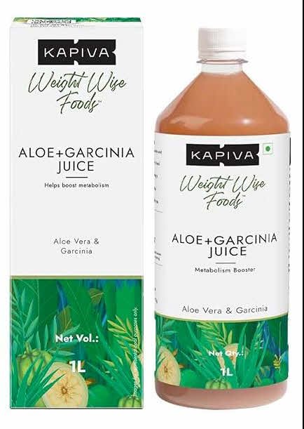 Kapiva Ayurveda 100% Organic Aloe Vera + Garcinia Juice