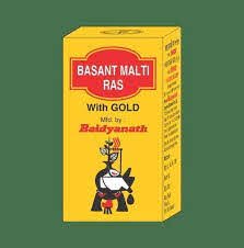 Baidyanath Basant Malti Ras with Gold Tablet