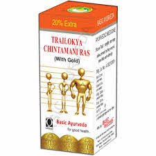 Basic Ayurveda Chintamani Ras with Gold