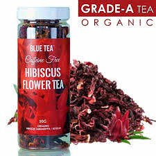 Blue Tea Egyptian Hibiscus Flower