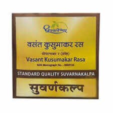 Dhootapapeshwar Vasant Kusumakar Ras Standard Quality Suvarnakalpa Tablet