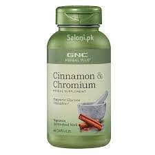 GNC Herbal Plus Cinnamon and Chromium Capsule