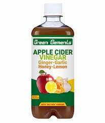 Green Elements Apple Cider Vinegar Ginger-Garlic with Mother Vinegar