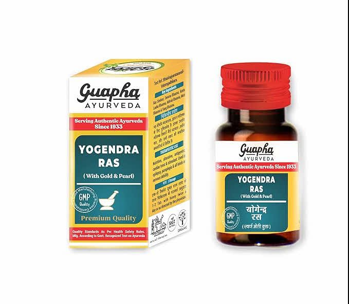 Guapha Ayurveda Yogendra Ras Tablet