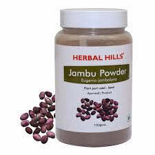 Herbal Hills Jambu Seed Powder Pack of 2