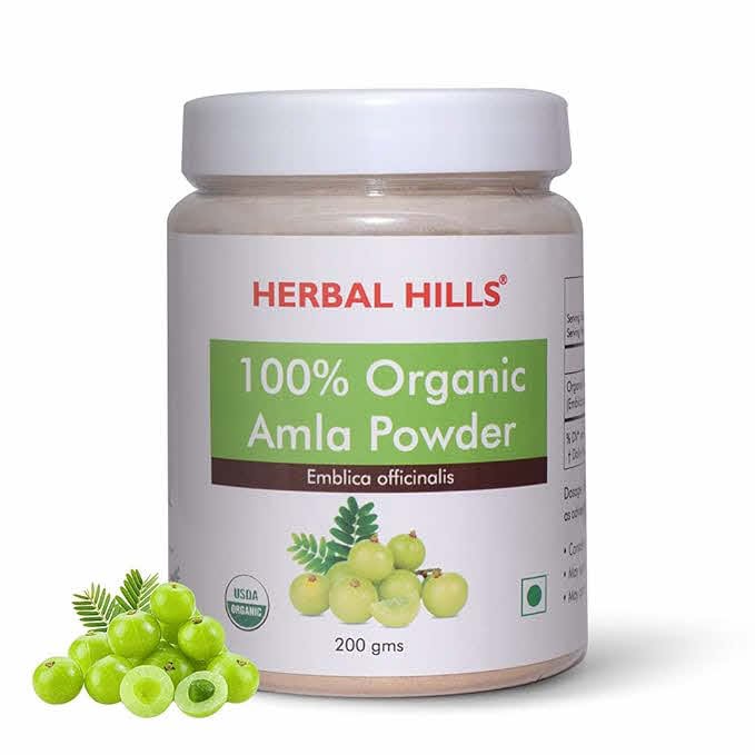 Herbal Hills Combo Pack of Amla & Turmeric Powder (1kg Each)