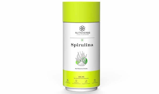 Nutriherbs Superfood Spirulina Capsule