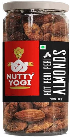 Nutty Yogi Almonds Hot Peri Peri