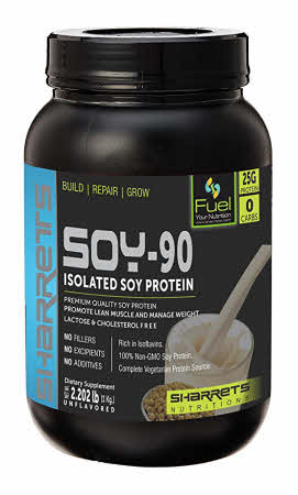 Sharrets Isolated Soy Protein 90% Powder Unflavoured