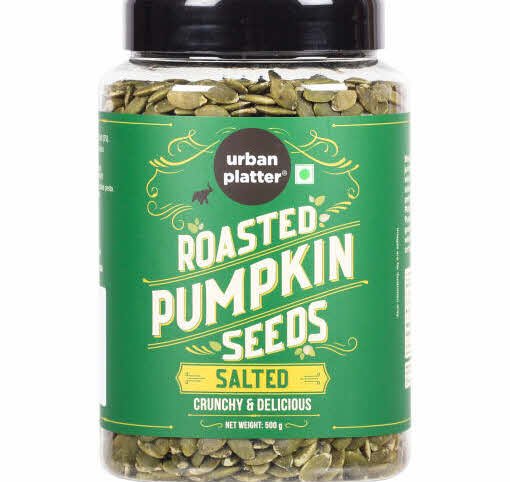 Urban Platter Roasted and Salted Pumpkin Seeds (10gm Each)