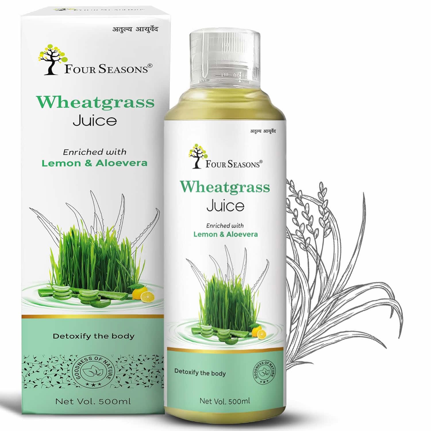 Four Seasons Wheatgrass Juice